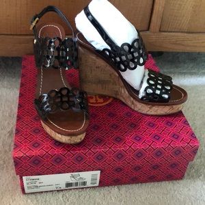 Tory Burch Wedges/ brand new